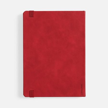 Ежедневник Urban Metal, недатированный, красный