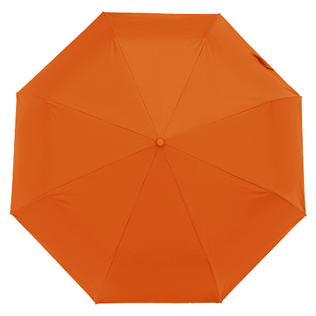Зонт складной автоматический Forest Nautilus Bicolour диаметр 117 см, оранжевый/черный, в подарочной коробке  