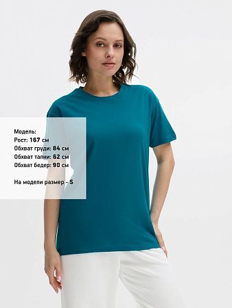 Футболка унисекс Regent 150, винтажный синий, размер 3XL