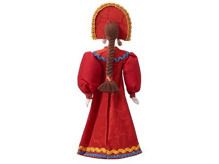 Подарочный набор: кукла фарфоровая, чай "Малина с мятой"