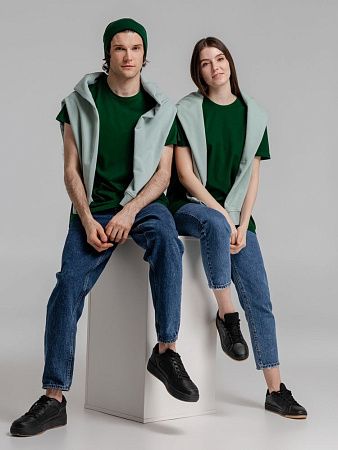 Футболка Imperial 190, темно-зеленая, размер 5XL