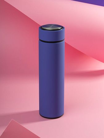 Термос с ситечком Percola, фиолетовый