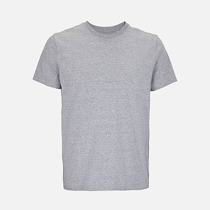 Футболка унисекс Lyam, темно-синяя под нанесение