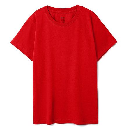 Футболка детская T-Bolka Kids, красная, размер 6 лет (106-116 см)