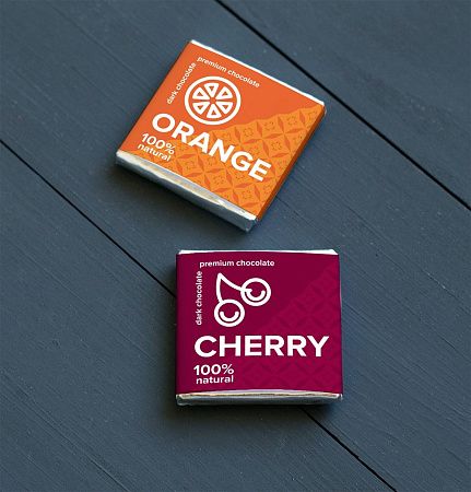 Плитка шоколада с вашим лого, 5 г