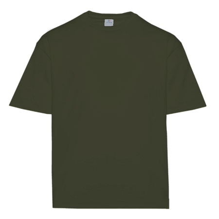 Футболка унисекс оверсайз STAN хлопок 240, 56, Оливковый хаки,  (36)  (54/XXL)