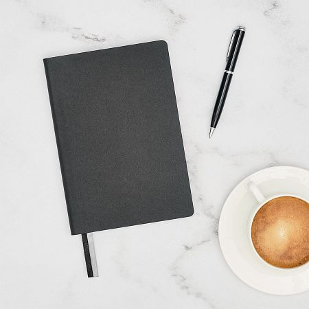 Ежедневник Мун Ривер (Moon River) недатированный, бургунди