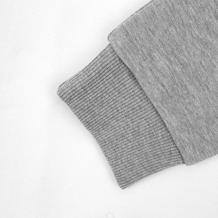 Бомбер College, молочно-белый, размер XS