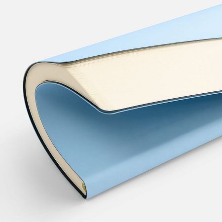 Ежедневник Flex Shall New, недатированный, голубой