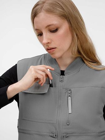 Жилет Hard Work, серый, размер XS