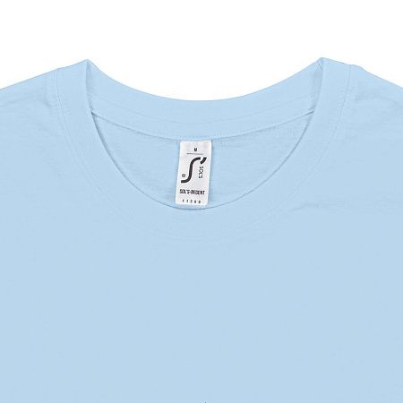 Футболка унисекс Regent 150, голубая, размер S