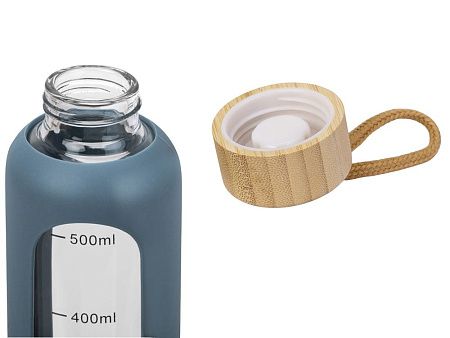 Бутылка из боросиликатного стекла «Hangy», 550 мл