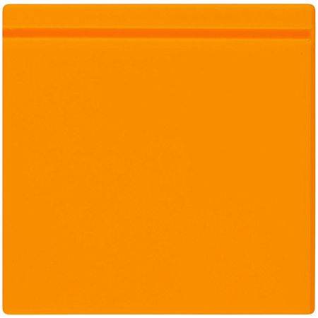 Лейбл из ПВХ Kare, оранжевый неон