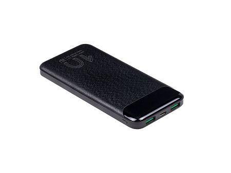 Внешний аккумулятор с дисплеем, 10000 mAh