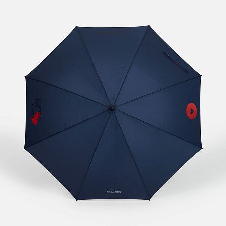 Зонт-трость Rainzee, темно-синий