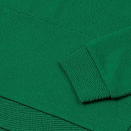 Толстовка с капюшоном унисекс Hoodie, зеленая, размер S