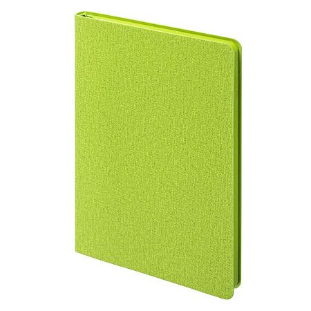 Ежедневник Flexy Cambric А5, салатовый, недатированный, в гибкой обложке