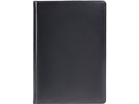 Ежедневник недатированный А4 «Sidney Nebraska» с серебряным срезом