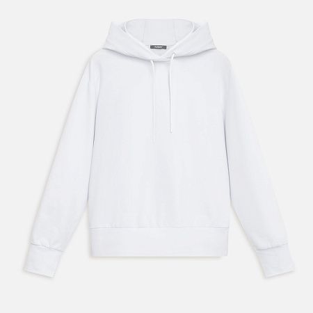 Худи с капюшоном, унисекс ALEX белый, размер M