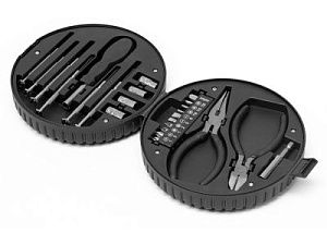 Набор инструментов «Авто», цвет: серебристый, черный