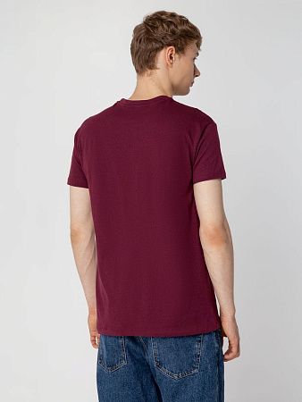 Футболка унисекс Regent 150, бордовая, размер XS