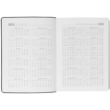 Ежедневник Flex Shall, датированный, синий