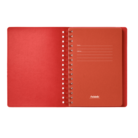 Ежедневник Vista недатированный, оранжевый/коричневый