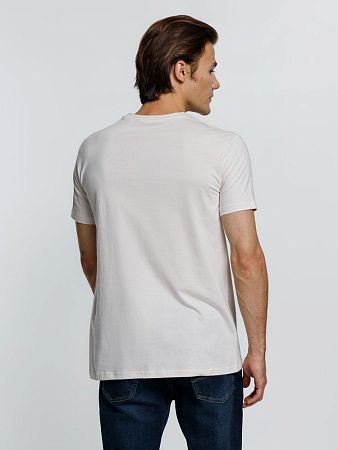 Футболка унисекс T-Bolka 160, молочно-белая, размер M