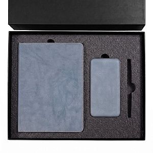 Набор подарочный  EMBER: ежедневник и power bank в коробке  с ложементом