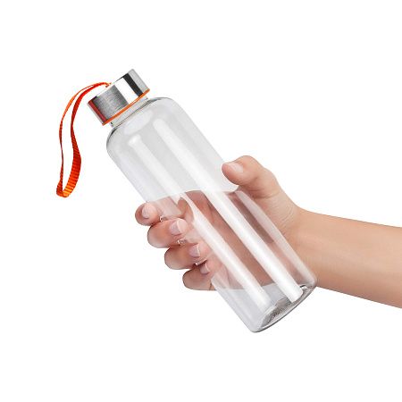 Бутылка для воды VERONA PET 550мл Оранжевая 6260.05