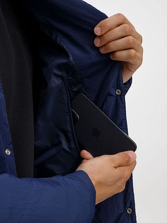 Куртка унисекс Veter, темно-синяя, размер XS/S