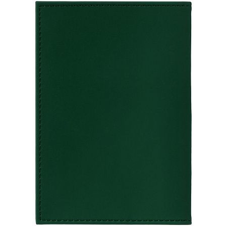 Обложка для паспорта Shall, зеленая