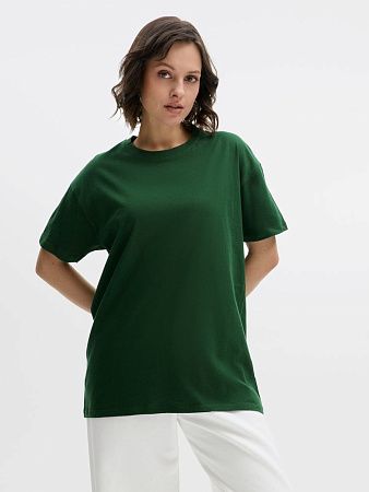 Футболка унисекс Regent 150, темно-зеленая, размер L