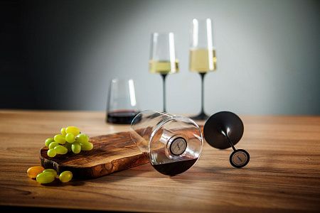 Хрустальный бокал для красного вина на магните Trebonn SplitGlass, 2 шт, 450 мл