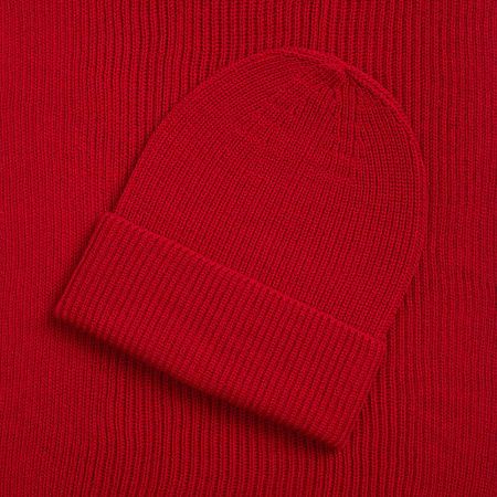 Шарф Nobilis Mono, красный