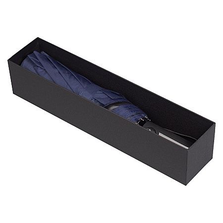 Зонт складной автоматический  Forest BERGEN, диаметр 116 см, 10 панелей, с UV защитой в подарочной коробке, темно-синий