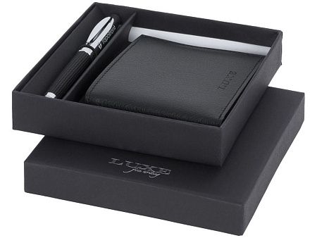 Подарочный набор: ручка шариковая, портмоне