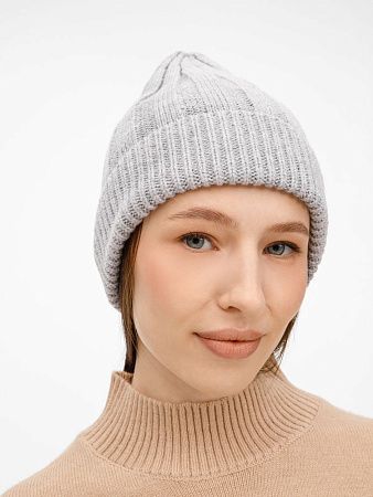 Шапка Bellish, светло-серый меланж