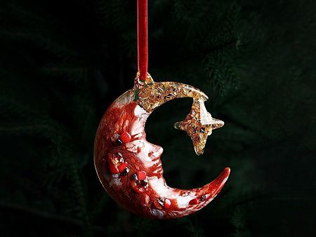 Елочная игрушка Полумесяц