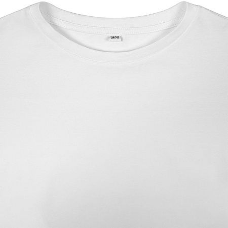 Футболка детская оверсайз Teezer, белая, размер 6 лет (110-116 см)