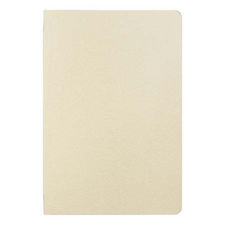 Ежедневник Flexy Velours de soie  А5, бежевый, недатированный, в гибкой обложке