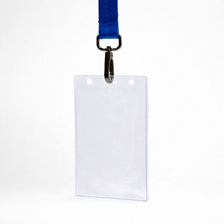 Лента для бейджа Flat, с карабином