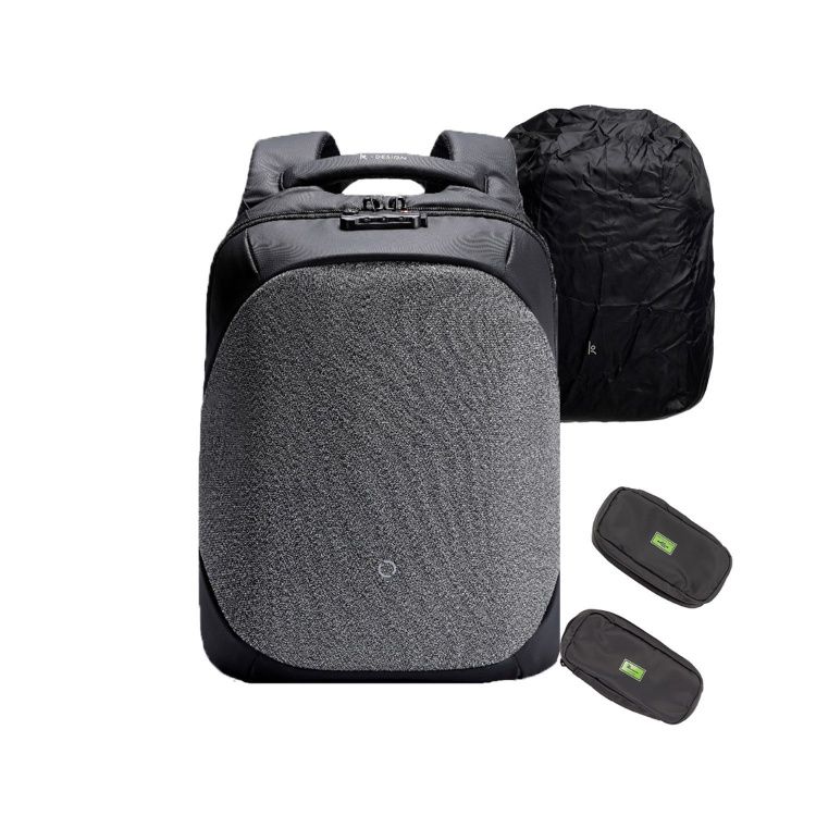 Рюкзак KORIN ClickPack Pro 46х34х16 см, комбинированный черный/серый