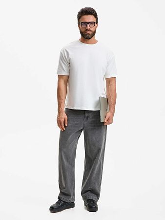 Футболка унисекс Durington, белая, размер XS/S