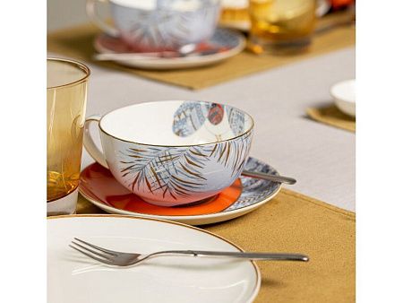 Тарелка «PLATE UNI GLD»