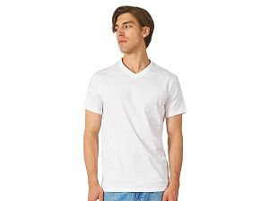 Футболка "Heavy Super Club" мужская с V-образным вырезом под нанесение