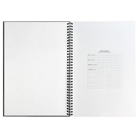 Ежедневник Notera Maxi, недатированный, серый