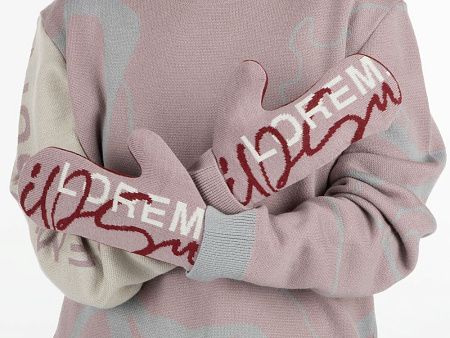 Варежки на заказ Mani, полушерсть, размер M