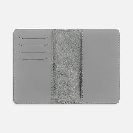 Обложка для паспорта Alaska, серая