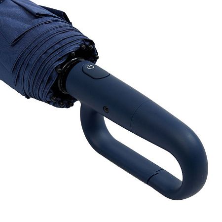 Зонт складной автоматический Forest Marseilles Bicolor, диаметр 117 см, 10 панелей, с UV защитой,  в подарочной коробке, темно-синий